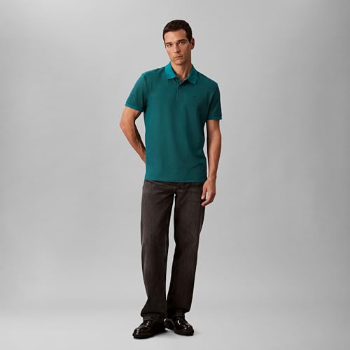 Polo refinado de jacquard para hombre de Calvin Klein miniatura 2