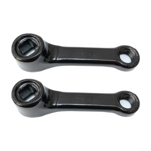 Par de hierros para bicicleta estática de 89 mm con agujeros cuadrados