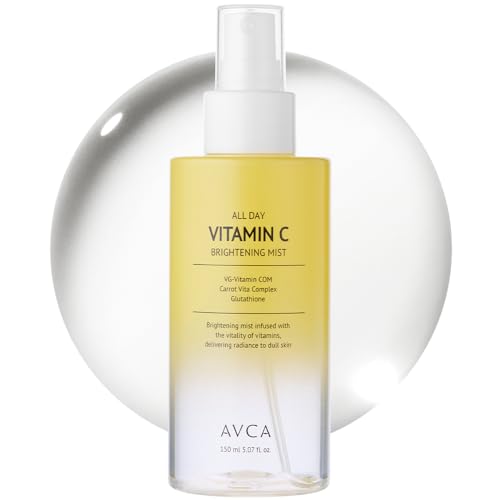 AVCA All Day Vitamin C Brightening Face Mist – Hydrating & Revita...