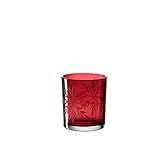 Hersteller: Leonardo LEONARDO - Vivo -Tischlicht/Teelicht - Glas - Rot - Ø 7cm - (HxBxT) 8 x 7 x 7 cm