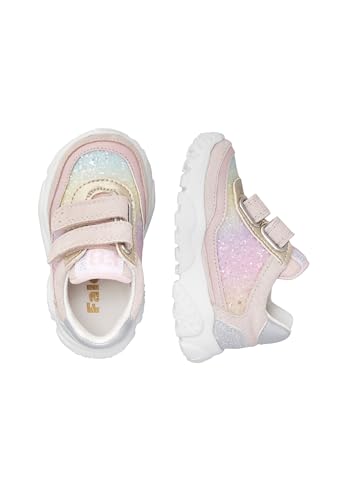 Naturino Girls Falcotto Amantea 2 Vl. (Toddler/Little Kid) Sneaker, Cipria/Multi, 82