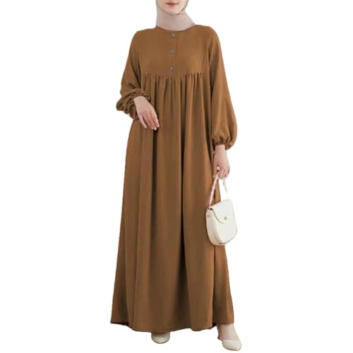 Robe longue musulmane pour femme idéale pour vos sorties quotidiennes