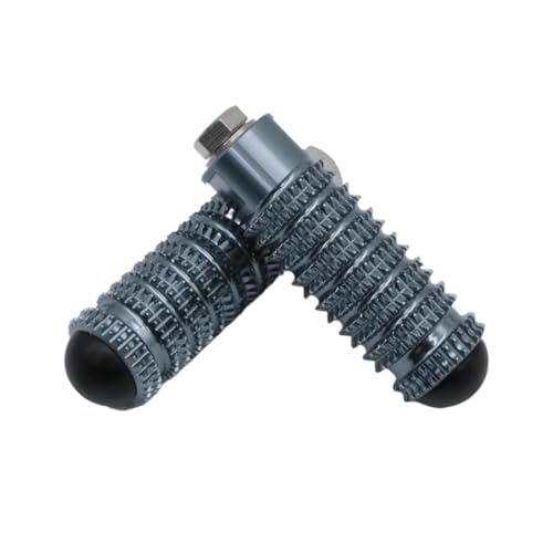Repose-pieds moletés universels CNC pour moto fini les pieds qui glissent 8mm