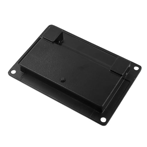 Image of Bitray Recessed Pull Handle Heavy Duty Zinc Alloy Flush Handle Black Toolbox Handle for Deck Hatch