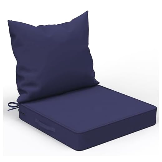 COZEER Patio Chair Cushions Set