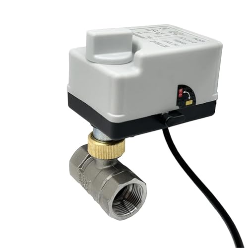 Vanne électrique 24V avec contrôle à trois fils et commande manuelle de secours - 5