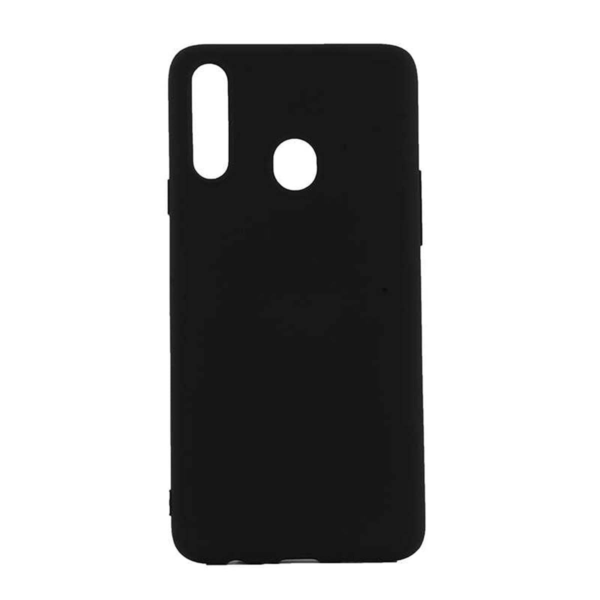 Zore Galaxy ile uyumlu A20S Kılıf Premier Silikon Kapak Siyah
