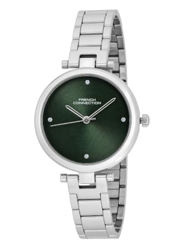 Image of French Connection Green Sunray Dial, Analog Watch for Women - FCN0166NSM