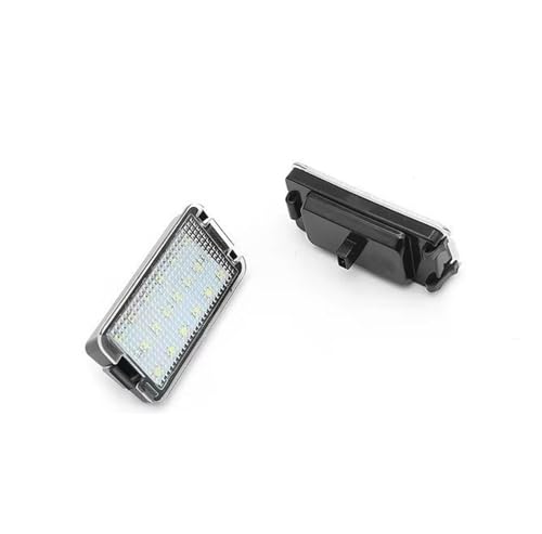 Luces LED para placa de matrícula impermeables y sin error Canbus para Seat Altea
