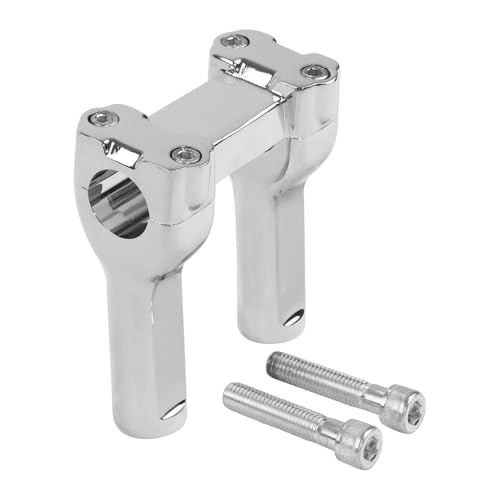 Rehausseurs de guidon de 4" pour guidon de moto 1,25" Softail Springer