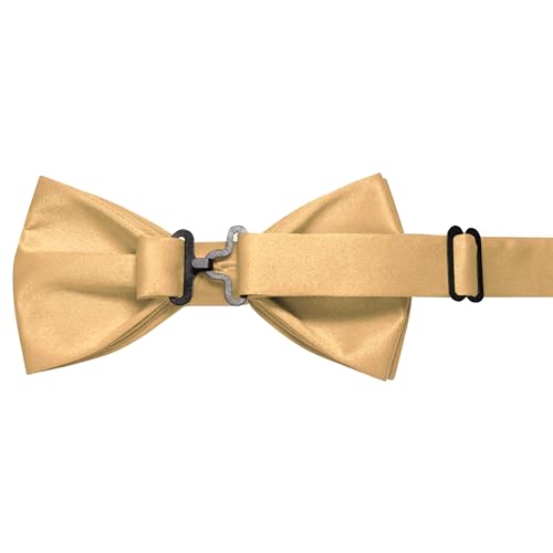 Image of JEMYGINS Mens Pre-tied Bow Tie for Wedding Party Adjustable Bowties