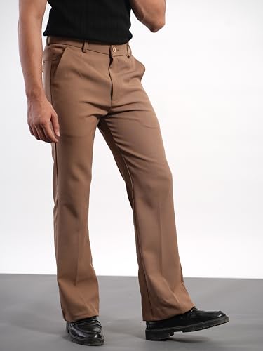 Image of Bootcut Men Pant | Suitable for Casual Outings Office Home Party & Function Wearing