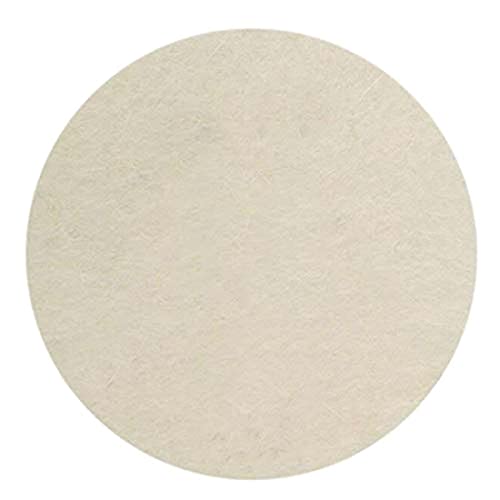 Image of DIY Crafts 7 Pcs, 3inch Only Felt Pad Hook Loop, Wool Felt Polishing Bits Pad Accessories Buffing Shank Only Felt pad Compatible Polishing Buffing Buffer Pad (7 Pcs, 3inch Only Felt Pad Hook Loop)