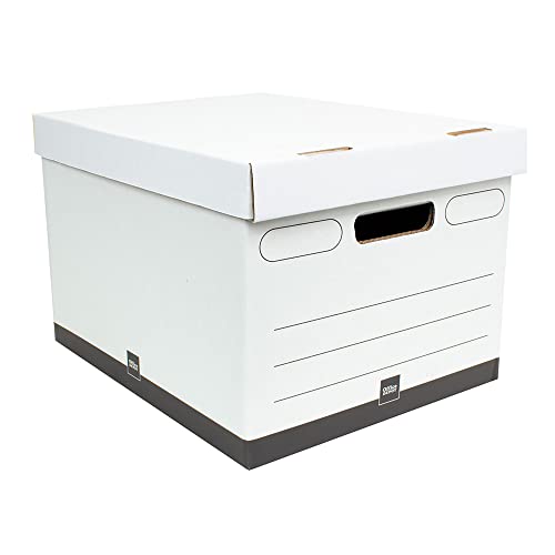 Office Depot AAODHEAVYDUTY5PK ® Brand Heavy-Duty Quick Set Up Storage Boxes cover