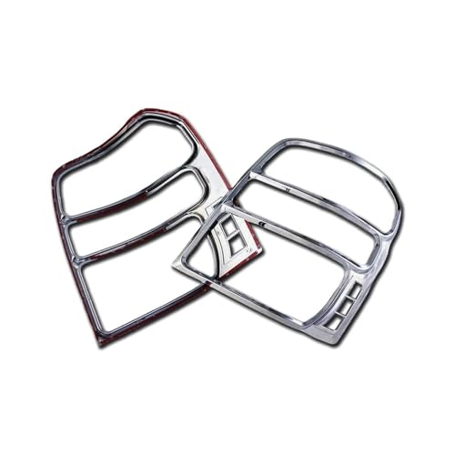 Cubierta de luz trasera de ABS cromado para Toyota Highlander 1998-2005 4