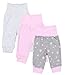 TupTam Baby Mädchen Lange Pumphose 3er Pack, Farbe: Farbenmix 2, Größe: 56