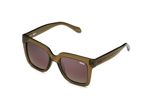 Image of Quay - Womens Sunglasses, Polarized Square Lenses with UV Protection (Vibe Check)