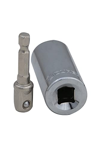 Image of DURELO DUS-54 Universal Socket 7-19MM with Adapter 3 /8-inch