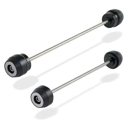 Sturzschutz Motorrad-Rahmengleiter Für Vorder- Und Hinterrad, Achse, Gabel, Sturzpads Für Aprilia Dorsoduro 900 Shiver 750 Frame Sliders(Titan)