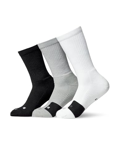 Nike Unisex Adult Everyday Crew Basketball Socks (3 Pair)