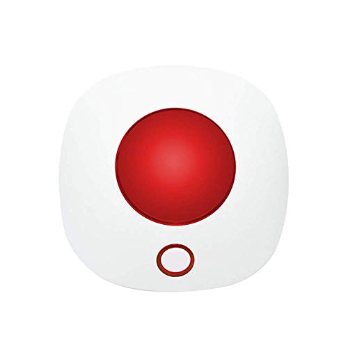 TecPeak - Sistema de alarma inalámbrica para uso doméstico - Kit de alarma WiFi / GSM con sirena de seguridad - Sirena interior