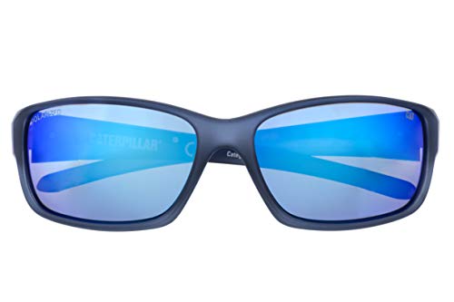 Caterpillar Men's Sensor Rectangular Polarized Sunglasses2