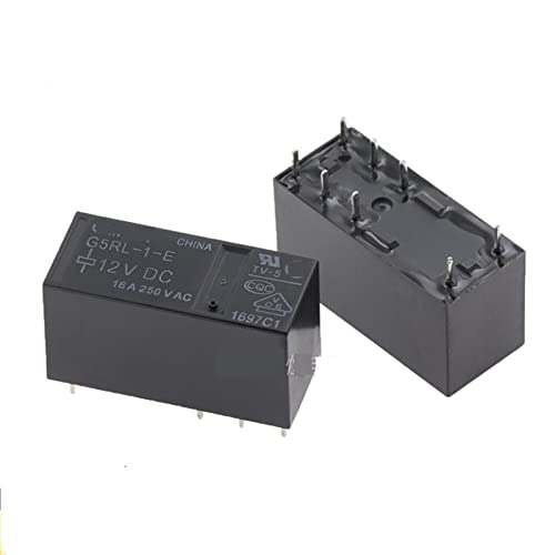 Relais G5RL-1-E-12VDC commutateur 16A 8PIN inverseur de puissance