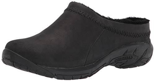 Merrell womens Encore Ice 4 Leather Smooth Black 8