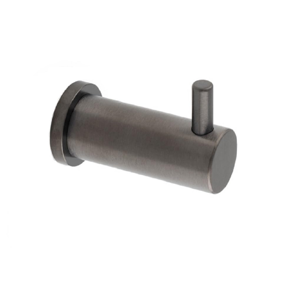 Alexander & Wilks Brunel Plain Coat Hook, Wall-Mounted (Dark Bronze PVD)