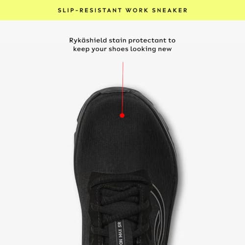 Ryka Women's Devotion Max Slip Resistant Slip-Resistant Work Shoes Black/Black 9 W by Ryka - Used condition - Image 6