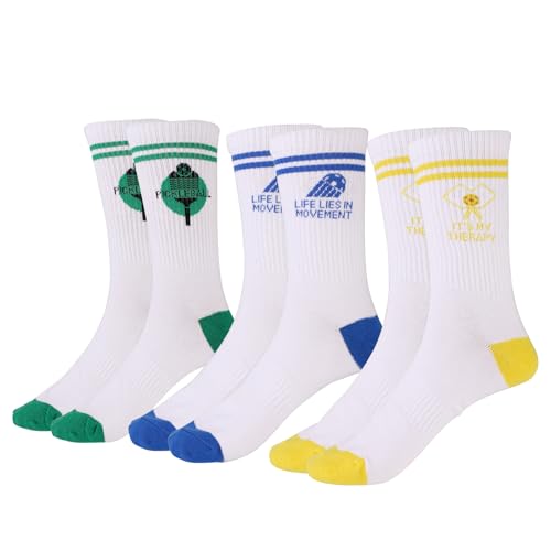BOXOB Pickleball Socks 3-Pack