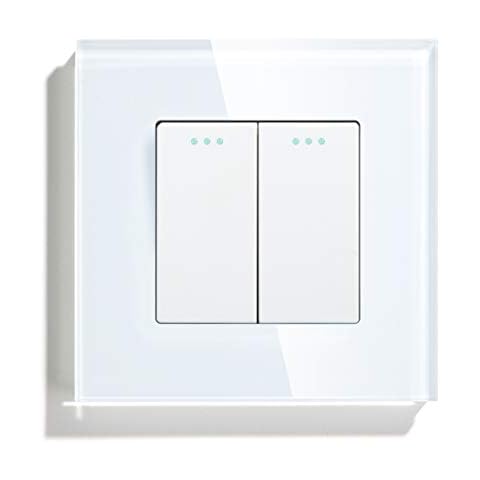 BSEED Interruptor de Luz de Pared Mecánico 10A Cover