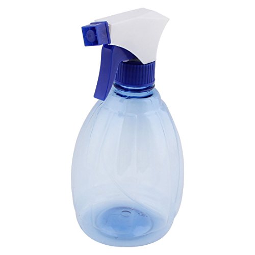 Botella rociadora plástica para peluquería azul miniatura 1