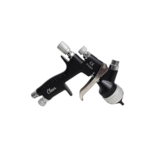 Image of Professional Spray Gun Clear 1.3 MP Box WTP Tools - Ideal for Automotive Basecoats, Clearcoats - Advanced Atomization Technology