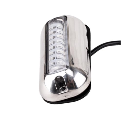BCOATH Marine 50w Led Underwater Bridge Lamp Stainless Steel Bright Waterproof Easy Install