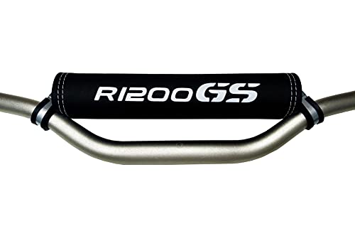 Lenker Polster für BMW R1200GS (weißes Logo)