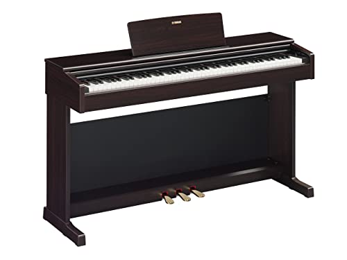 Yamaha ARIUS YDP-145 Piano numérique en bois rose classique et élégant pour débutants et amateurs - Les Beatles, Paul McCartney, John Lennon, RIngo Starr, George Harrison Yamaha ARIUS YDP-145 Piano numérique en bois rose classique et élégant pour débutants et amateurs