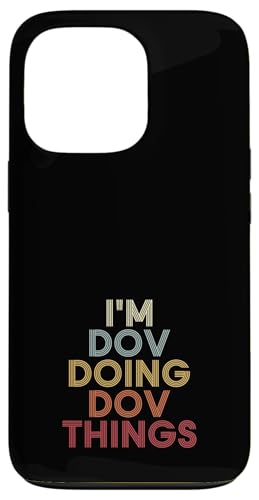 Dov Name Dov Personalized Name First Given �X�}�z�P�[�X iPhone 13 Pro �p