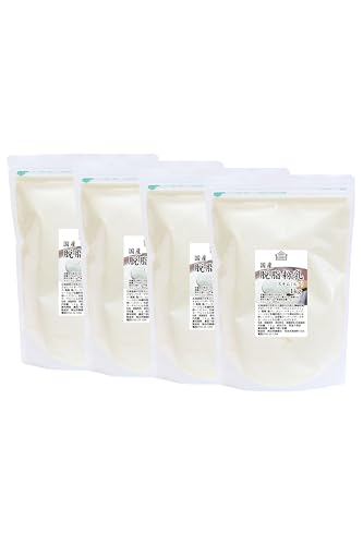 自然健康社 脱脂粉乳 1kg×4個 スキムミルク 無添加 業務用