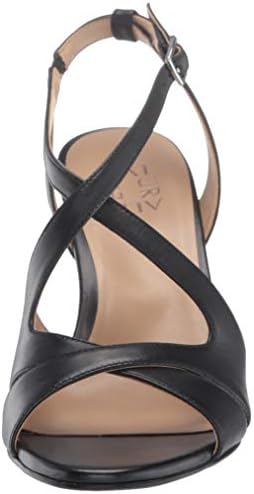 Naturalizer Women's KLEIN Sandal, BLACK LEATHER, 8 W US | Image 1