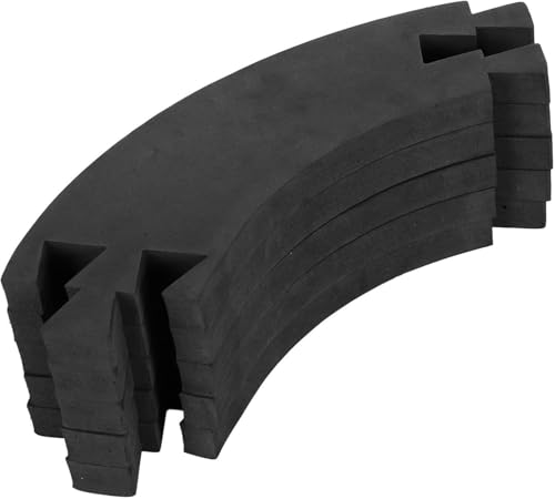 Sobeta Dart Board Surround Ring, 28.5'' Round Dart Board Wall Protector, High Density Self-Healing Eva Foam Dart Backboards, Easy To Install Darts Mats For Dart Games, IHVQI3BG25RRVGGS7 - 4