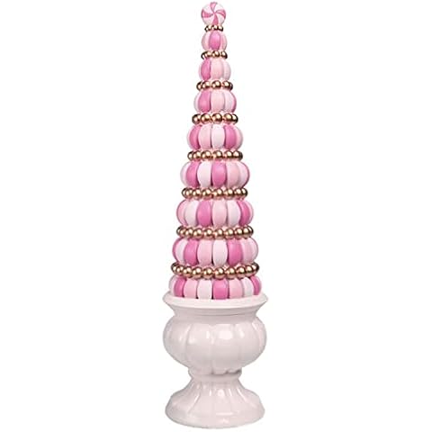 December Diamonds Pink Candy Potted Tree Cover