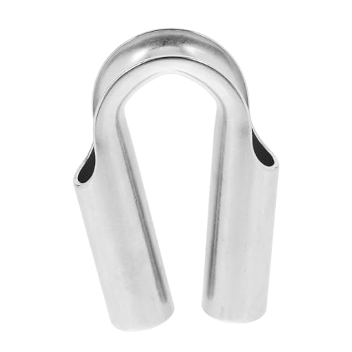 VILLFUL Thimble for Rope Cable Rigging Thimble Silver Stainless Steel Stainless Steelimble Stainless Steel Wall Thimble