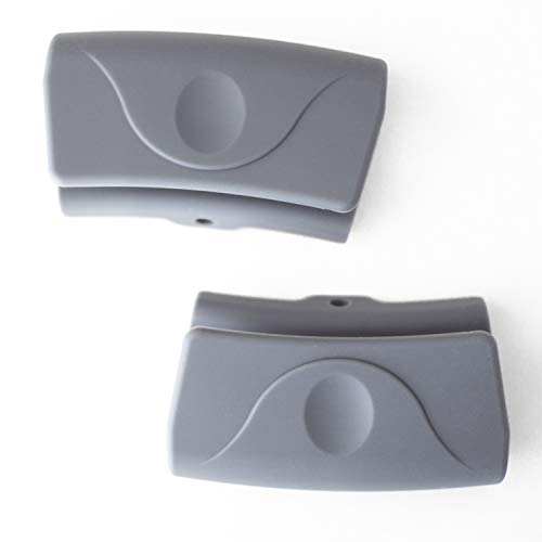 Carrotez Silicone Pot Holders (2pcs), Silicone Hot Handle Holder, Mini Oven Mitts Silicone