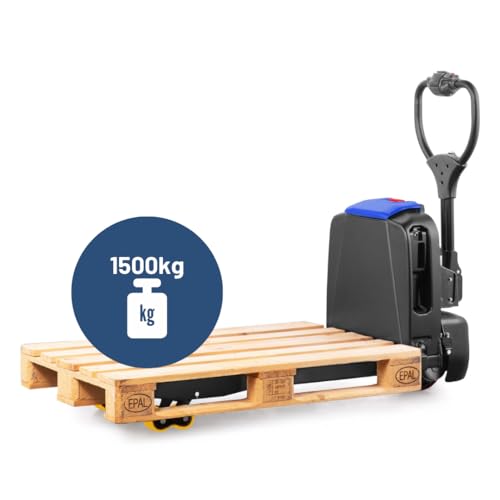 Pallit Transpaleta eléctrica ONE-F4 | 1500 kg de capacidad | Batería de iones de litio de 20 Ah | Transpaleta totalmente eléctrica