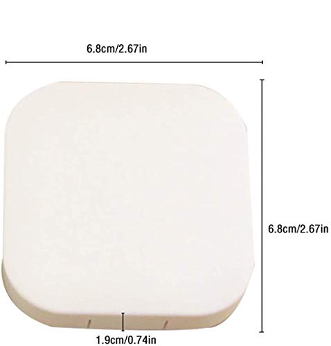 Contact Lens Box Glasses Contact Travel Double Contact Lens Cases Travel Kit Case Easy Carry Mini Box Container Contact Lens Holder