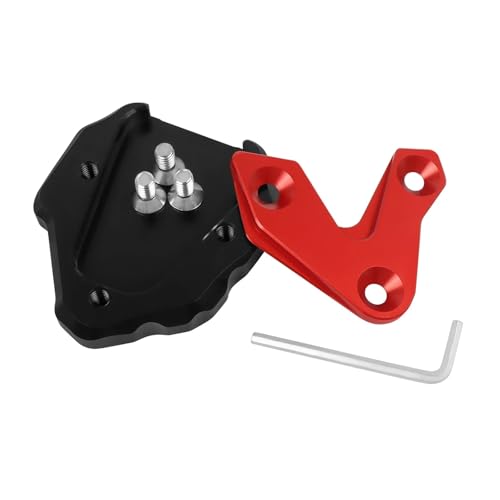Plaque d'extension de béquille Honda CB1300 stop chute moto bleu