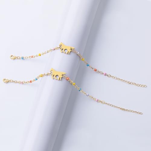 Image of Matching Mother Daughter Bracelets for 2 Daughter and Mother Jewelry for Daughter Gifts From Mom, Inspirational Jewelry for Daughter Mother Gift