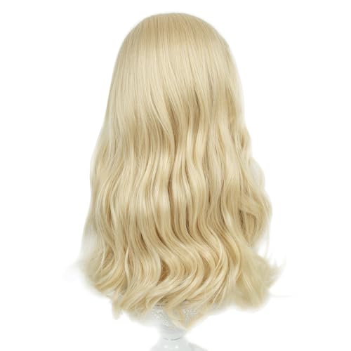 Image of H&Bwig Blonde Long Wavy Wig 60s Retro Beehive Wigs for Women 70s Classic Style Cosplay Wig for Halloween Costume Party