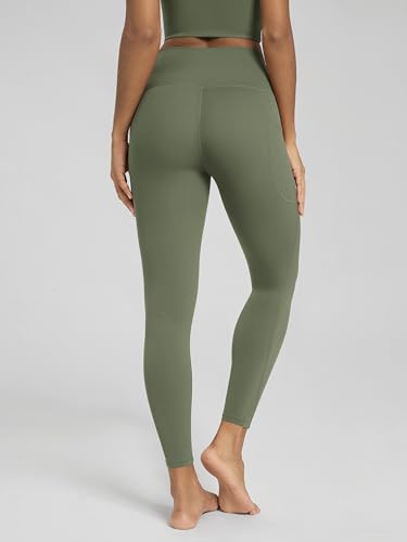 Image of ODODOS Buttery Soft Lounge Yoga Leggings with Pockets for Women 23 inch / 25 inch /28 inch High Waist Yoga Pants
